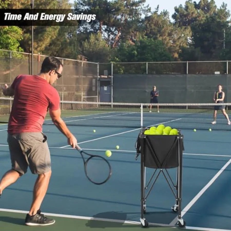 Tennis Ball Hopper Cart - Holds 200 Balls