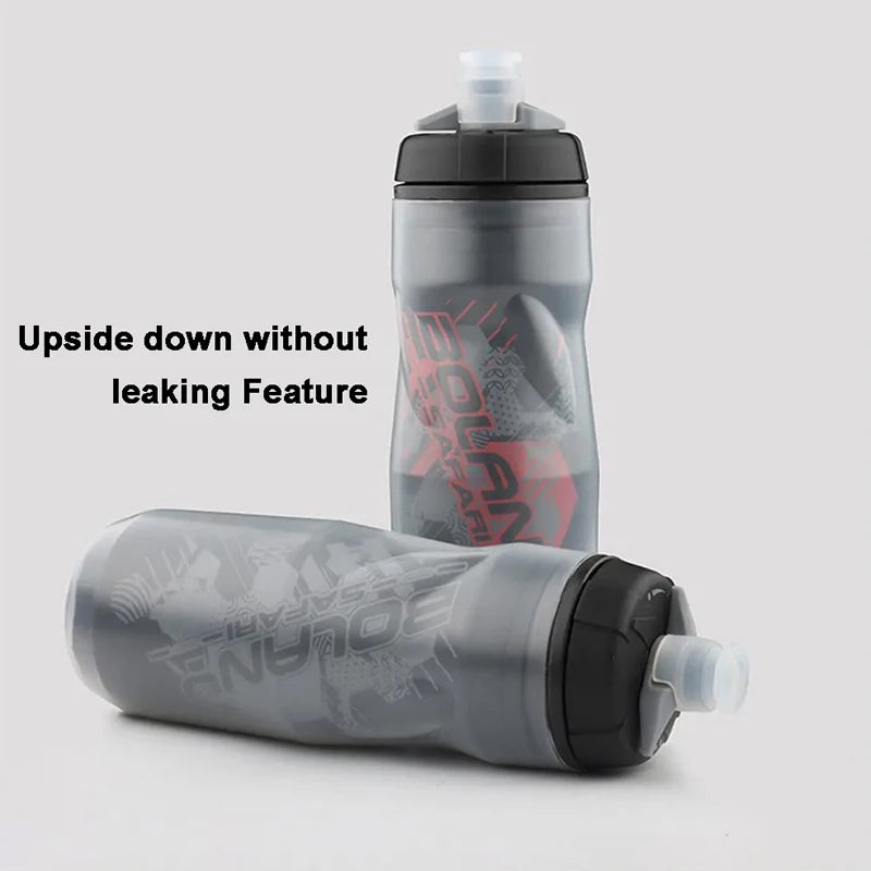 Sports Water Bottle - 600ml Insulated Bottle for Tennis, Pickleball & Outdoor Sports