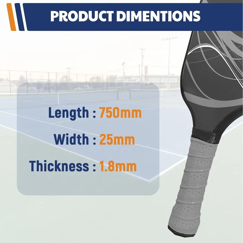 Pickleball and Tennis Grip Tape  - Anti-Slip Sweat Absorbent Overgrip