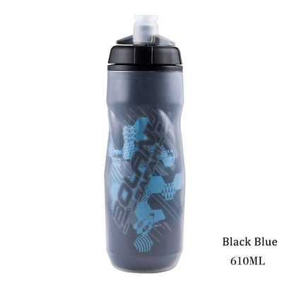 Sports Water Bottle - 600ml Insulated Bottle for Tennis, Pickleball & Outdoor Sports