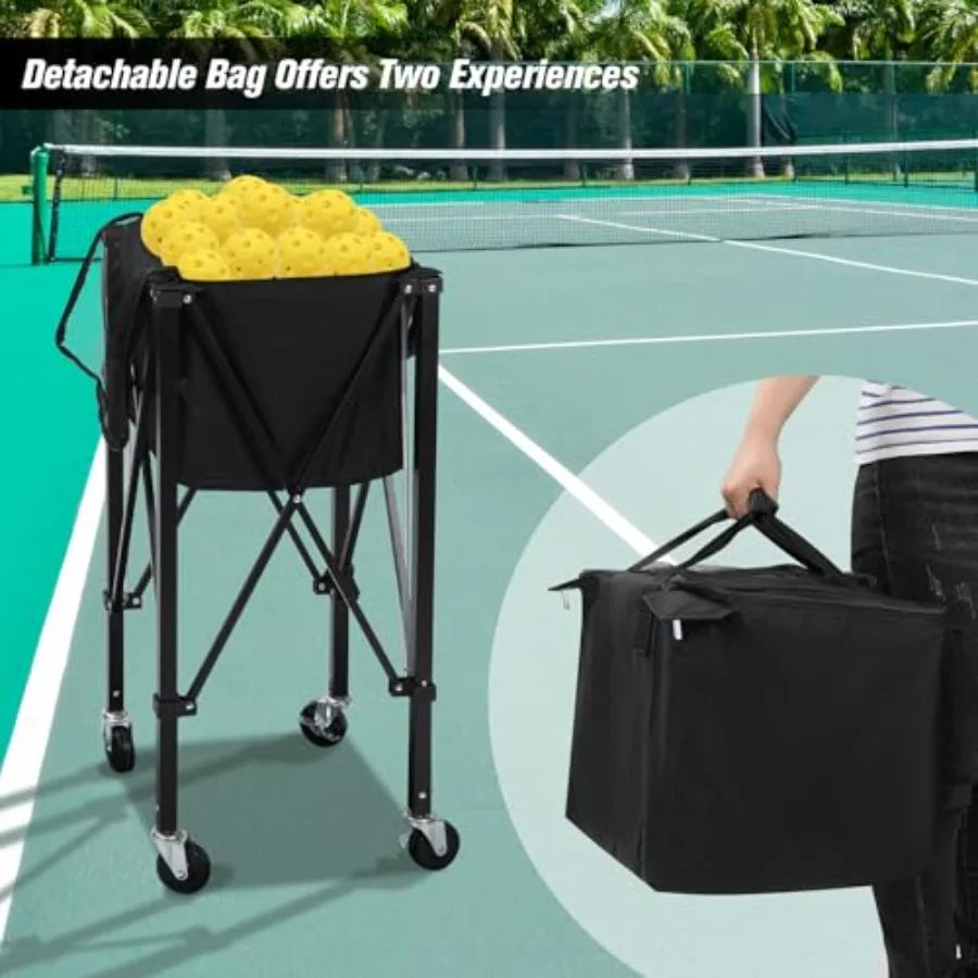 Tennis Ball Hopper Cart - Holds 200 Balls