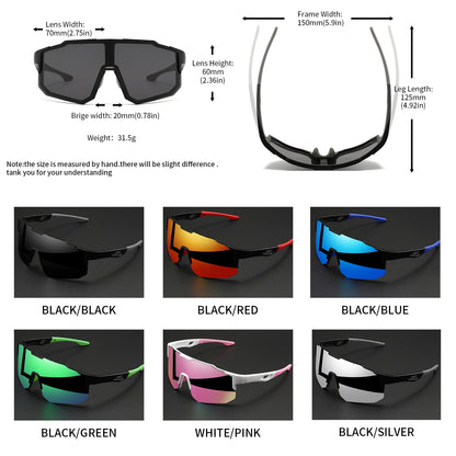 Sport Sunglasses - UV400 Protection for Tennis, Pickleball & Outdoor Activities