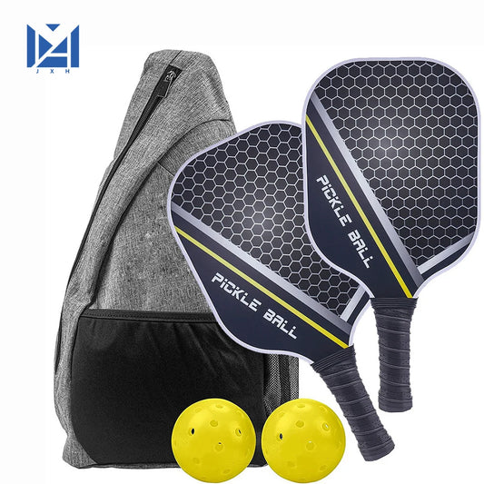 Carbon Fiber Pickleball Paddle Set