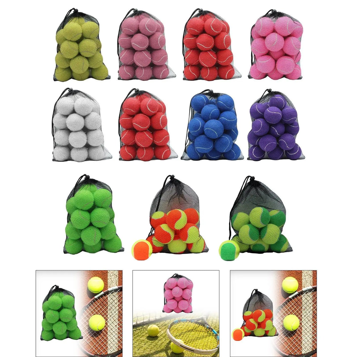 Professional Tennis Balls - 20 Pack