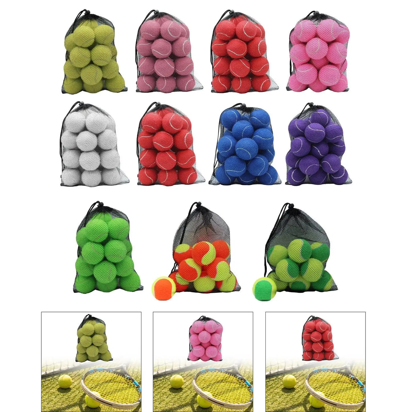 Professional Tennis Balls - 20 Pack