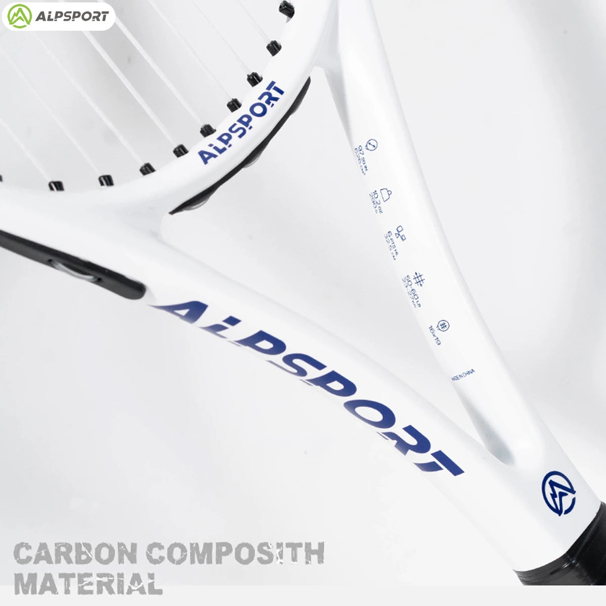 Professional Carbon Fiber Tennis Racket with Bag