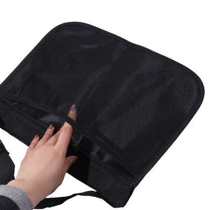 Large Capacity Tennis Ball Carry Bag Mesh Pouch Multifunctional Golf Ball Storage Waist Bag Training Zipper Tennis Ball Holder